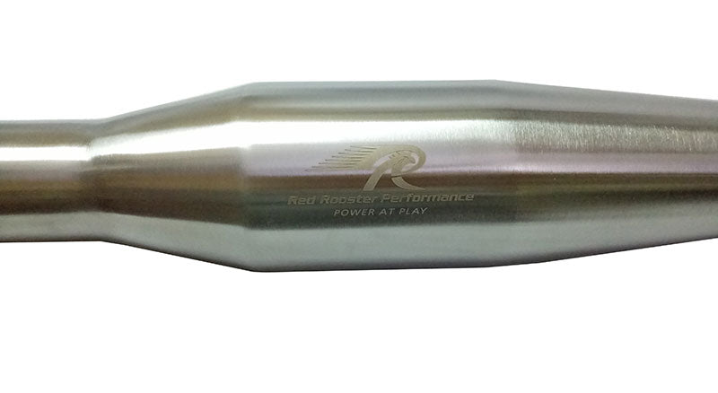 Royal Enfield Classic 500cc Red Rooster SS Exhaust Silencer Matt Finish