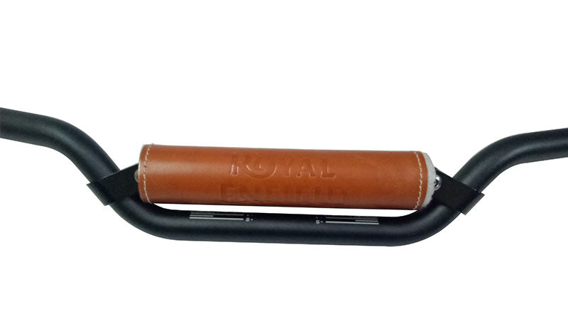 Royal Enfield Interceptor 650 Handlebar Brace Pad Tan Color Leather