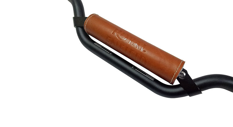 Royal Enfield Interceptor 650 Handlebar Brace Pad Tan Color Leather