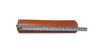 Royal Enfield Interceptor 650 Handlebar Brace Pad Tan Color Leather