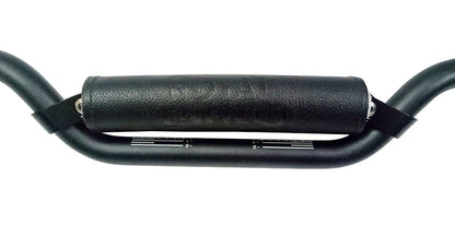 Royal Enfield Interceptor 650 Handlebar Brace Pad Black Leather