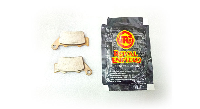 Genuine Royal Enfield Interceptor 650 Rear Disc Pad, Sintered