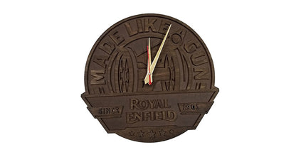 Genuine Royal Enfield Made Like A Gun Design Wall Clock Watch