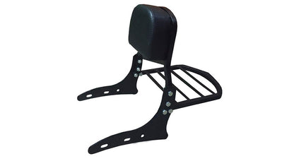 Royal Enfield Bullet Classic 350cc 500cc Harley Style Backrest Black
