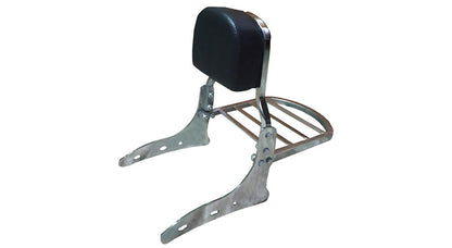 Royal Enfield Bullet Classic 350cc 500cc Harley Style Backrest Chrome