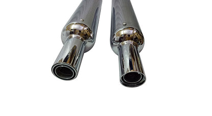 Royal Enfield Interceptor 650cc AEW Exhaust Silencer Pair