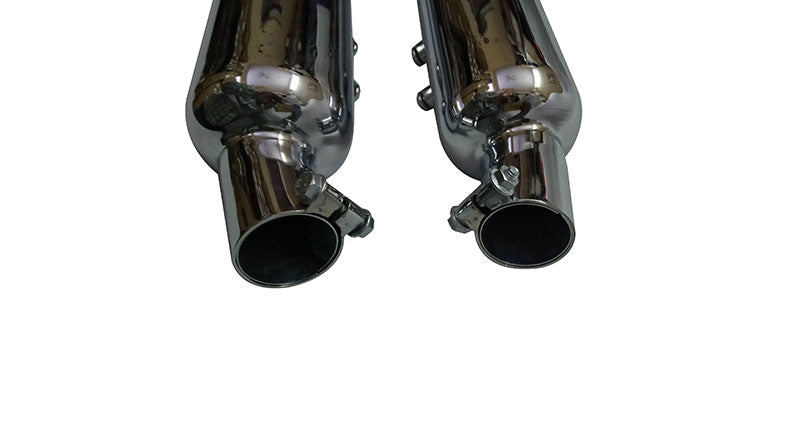 Royal Enfield Interceptor 650cc AEW Exhaust Silencer Pair