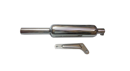 Royal Enfield Chrome 350cc Bullet Mini Punjab Exhaust Silencer