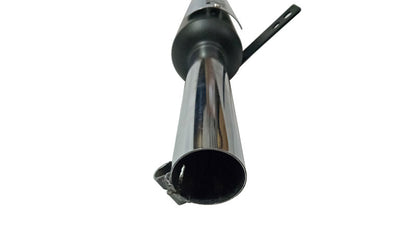 Royal Enfield Classic 350cc 500cc Black & Chrome Exhaust Silencer