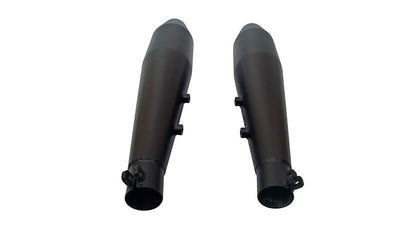 Royal Enfield GT Continental 650 Red Rooster Exhaust Silencer Black