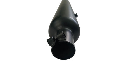Royal Enfield Classic 350cc 500cc Silencer Big Punjab Empty Black