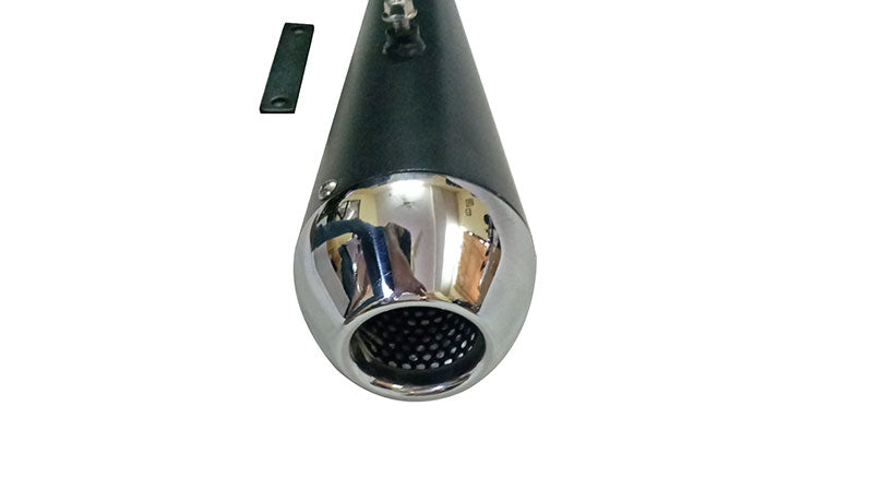 AEW Megaphone Black Exhaust Silencer For Royal Enfield Classic