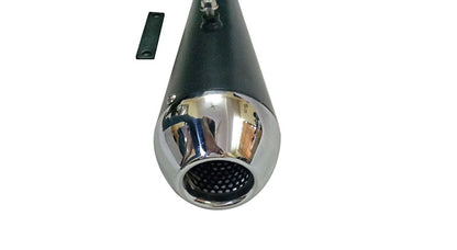 AEW Megaphone Black Exhaust Silencer For Royal Enfield Classic