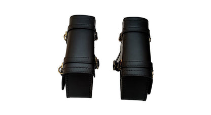 Royal Enfield Interceptor 650 Pannier Bags Pair With Mounting Rails Black