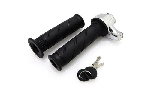 Royal Enfield Classic- Electra Locking Throttle Twist Grip Set, 7/8"