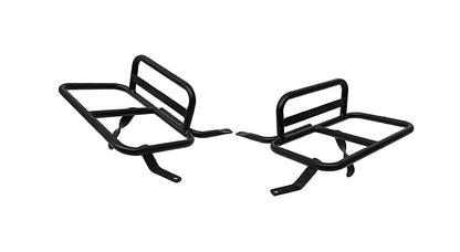 Royal Enfield GT Continental 650 Pannier Rails & Bags Black Pair