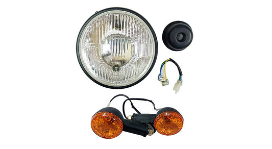 Royal Enfield Classic 350cc 500cc Headlight Beam Assembly & Rear Indicator