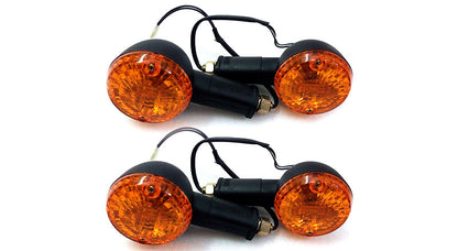 Royal Enfield Classic 350cc 500cc Front & Rear Indicator Assembly Black