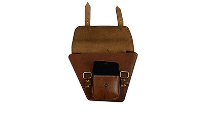 Royal Enfield GT and Interceptor 650 Side Panel Bag With Pocket Genuine Leather