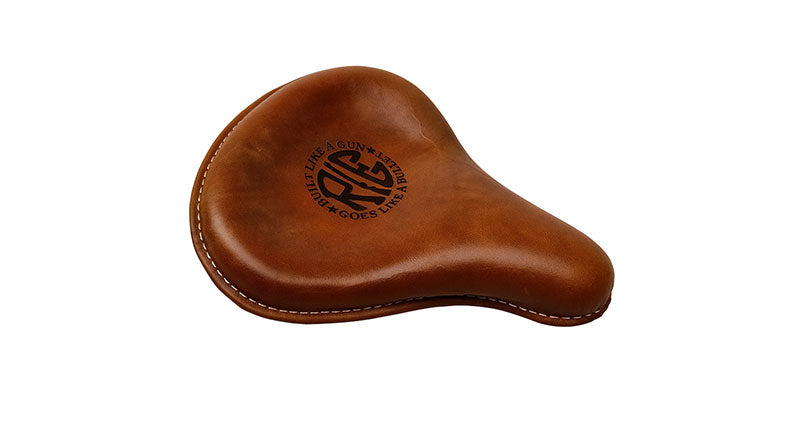 Royal Enfield Classic 500cc 350cc Front Leather Seats With Bags Belt Grip Lever