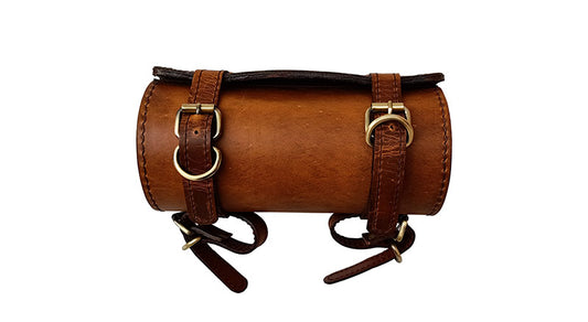 Genuine Leather Tool Roll Bag For Royal Enfield, BSA, Trumph, Norton, AJS