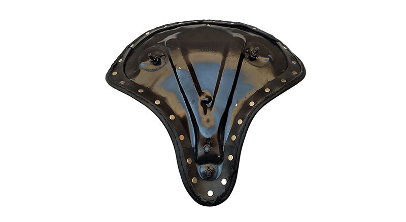 Indian Chief Scout Military Civil Leather Black Seat Custom Chopper Bobber