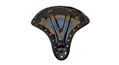 Indian Chief Scout Military Civil Leather Black Seat Custom Chopper Bobber