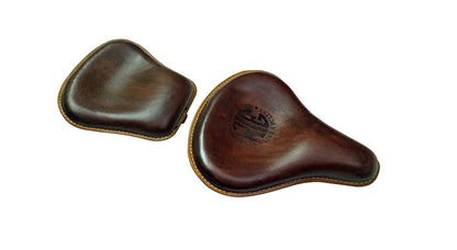 Royal Enfield New Classic Reborn 350cc Front and Rear Leather Seat Antique Brown