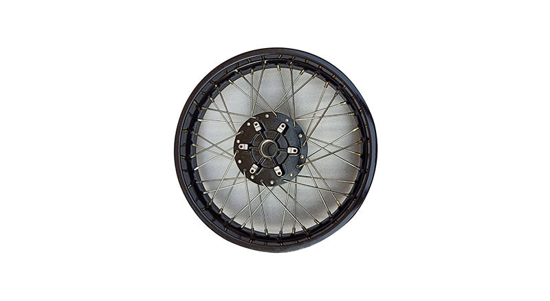 Royal Enfield Classic 350cc 500cc Rear Wheel Rim Disc Brake Model Black