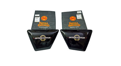 Royal Enfield Interceptor 650 Side Panels Black LH & RH