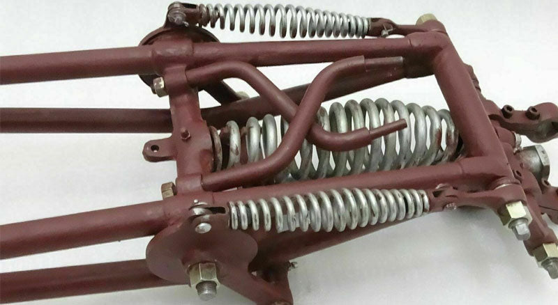 Norton 16H 500cc Front Girder Fork Springer Assembly Pre War primered