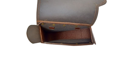 Royal Enfield Interceptor 650 Pannier Leather Bags Pair D1 Brown