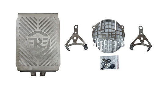 Royal Enfield GT Continental and Interceptor 650cc SS Headlight Grill With Radiator Guard Grill