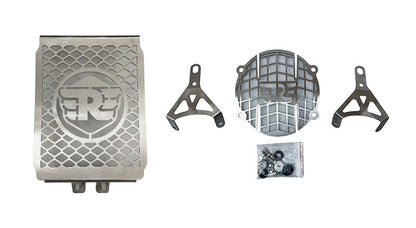 Royal Enfield GT Continental and Interceptor 650cc Headlight Grill With Radiator Guard Grill