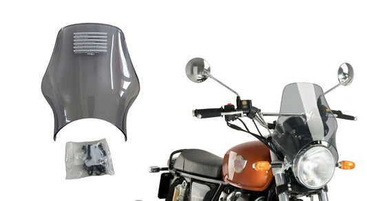 Royal Enfield GT Continental and Interceptor 650 Light Smoke Fly Screen