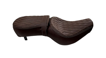 Royal Enfield Classic 350cc 500cc Customized Dual Seat Brown Color