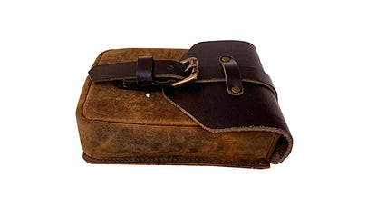 Royal Enfield 650cc GT and Interceptor Magnetic Leather Tank Pouch