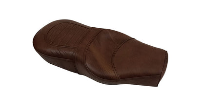 Royal Enfield GT Continental and Interceptor 650 Genuine Leather Dual Seat Brown