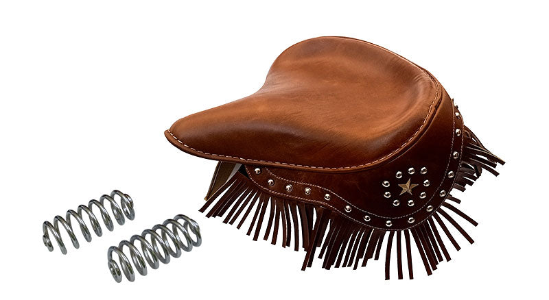 Indian Chief Scout Drifter 800 1500 Gilroy Roadmaster Bobber Solo Seat Brown Tan