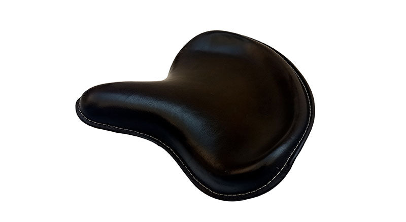 New Harley WLA WLC VL UL EL WL Knucklehead Flathead Solo Seat in Black