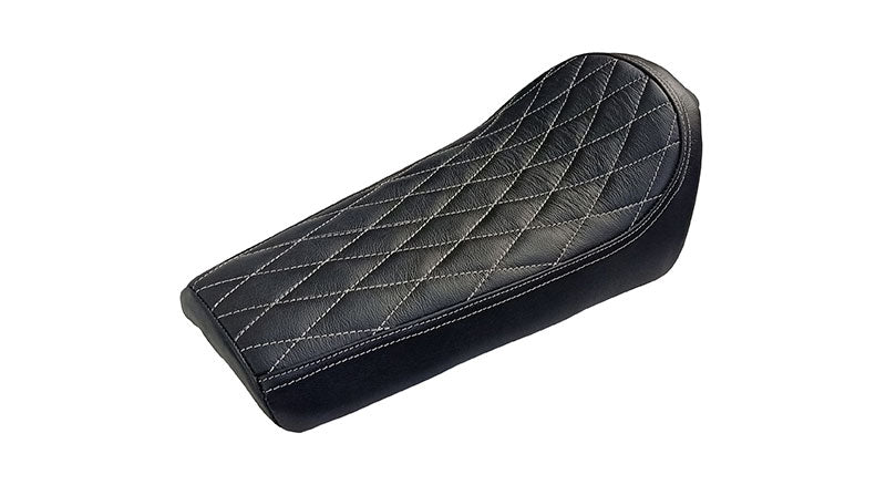 Royal Enfield GT Continental and Interceptor 650 Single Seat Black With Blue Cowl