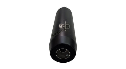 Royal Enfield Meteor 350 Red Rooster Performance Exhaust Silencer Black