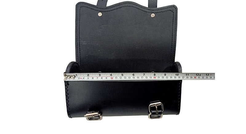 Royal Enfield Meteor 350cc Black Color Genuine Leather Tools and Accessories Bag