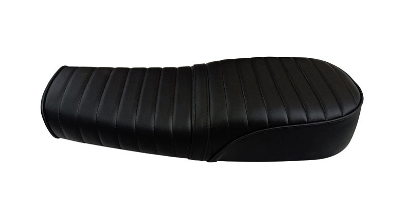 Royal Enfield GT Continental and Interceptor 650 Black Leatherite Dual Seat