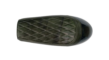 Royal Enfield GT Continental and Interceptor 650 Single Seat Green with Green Cowl