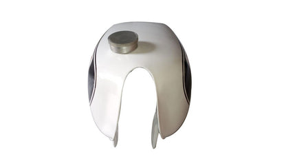 Yamaha XT500 White Painted Fuel Petrol Gas Tank 1980'S Model