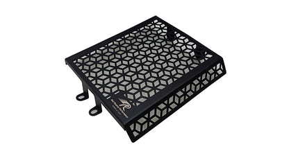 Royal Enfield GT and Interceptor 650cc Red Rooster SS Radiator Grill Guard Black