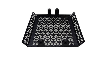 Royal Enfield GT and Interceptor 650cc Red Rooster SS Radiator Grill Guard Black