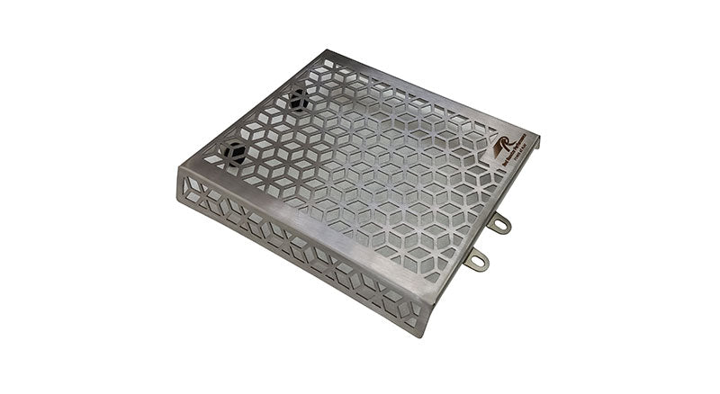 Royal Enfield GT and Interceptor 650cc Red Rooster SS Radiator Grill Guard