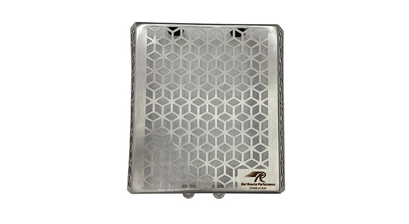 Royal Enfield GT and Interceptor 650cc Red Rooster SS Radiator Grill Guard